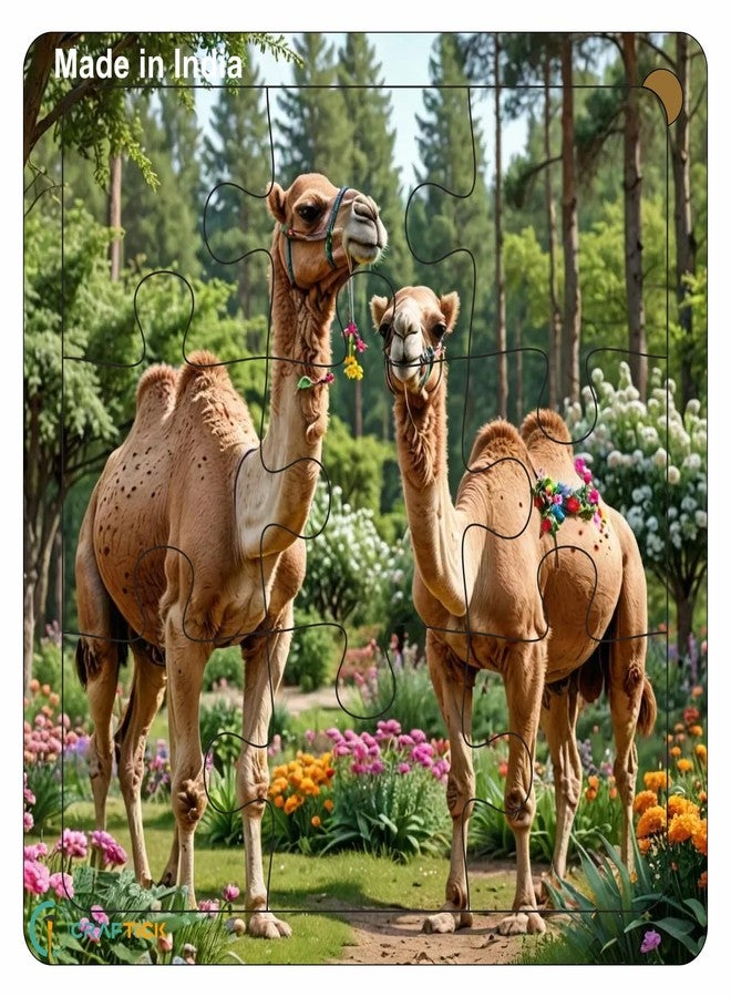 Craftick® Domestic Animals Combo Pack of 6 Jigsaw Puzzles for Kids Age 3+ | Preschool Learning Puzzle Game | Return Gift | Early Development Game - Image 4